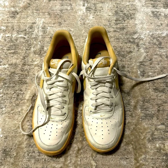 Nike | Shoes | Used Nike Air Force In Sailsesame Vintage